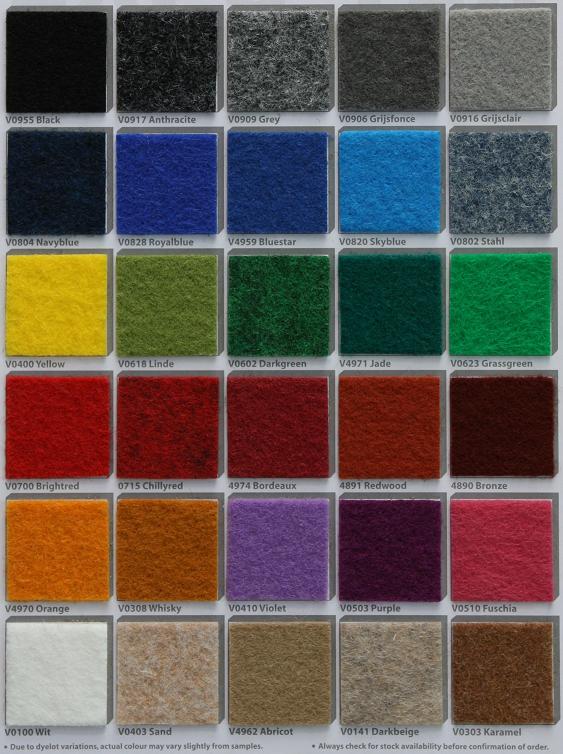 carpet colours